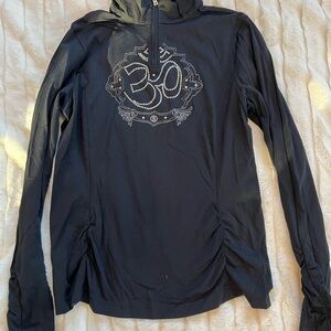 Bogner Black Long Sleeve ski layer top
